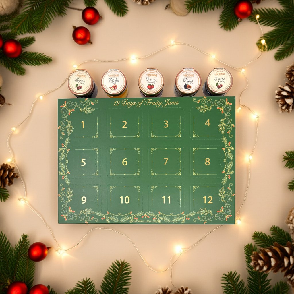 12 Days Fruity Jam Advent Calendar