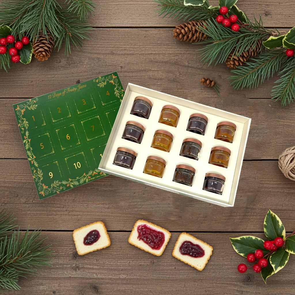 12 Days Fruity Jam Advent Calendar