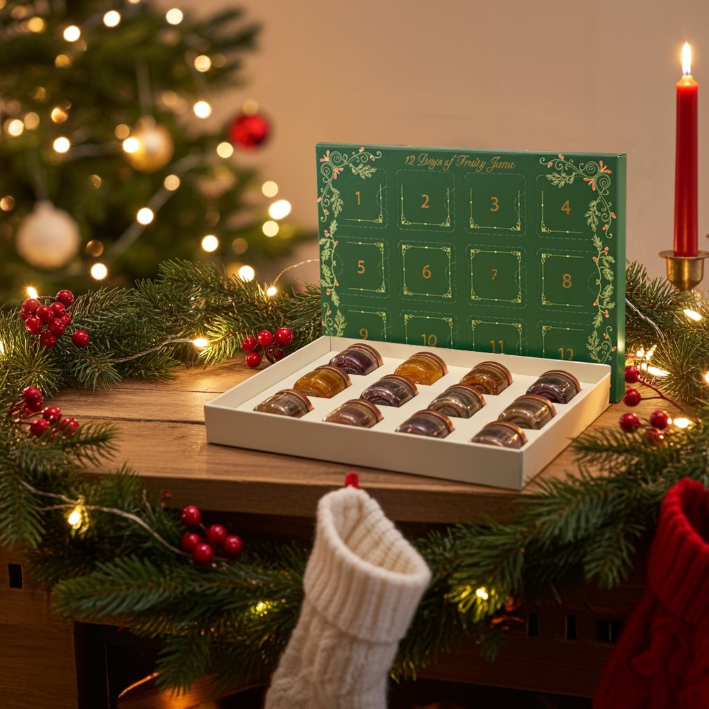 12 Days Fruity Jam Advent Calendar